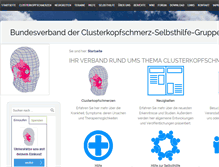 Tablet Screenshot of clusterkopf.de